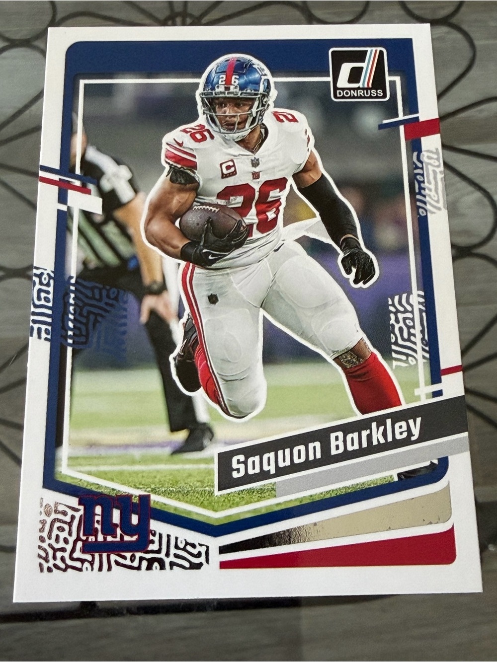 Saquon Barkley 2023 Panini New York Giants NFL Football Card